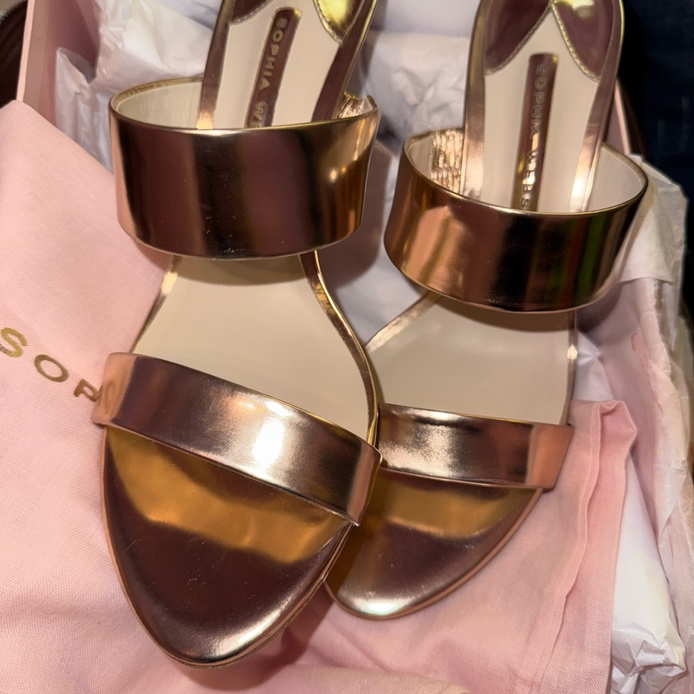 Sophia Webster Rose Gold Women's Sandals
